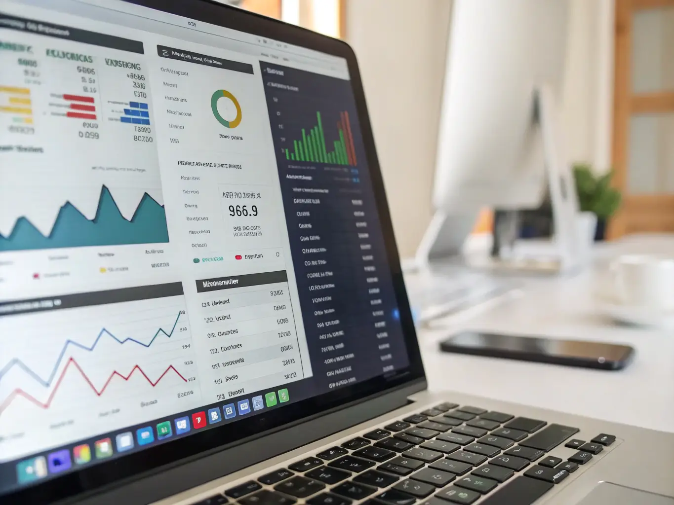 A secure online portal displaying financial data and investment performance, highlighting transparency and accessibility.